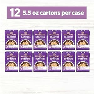 Wellness Bowl Boosters Hearty Toppers Rooster Pumpkin Recipe in Savory Bone Broth Canine Meals Toppers 55 Ounce Pouch pack of 12 Cucciolini Doodles Wellness bowl boosters hearty toppers rooster pumpkin recipe in savory bone broth canine meals toppers 5 5 ounce pouch pack of 12 cucciolini doodles