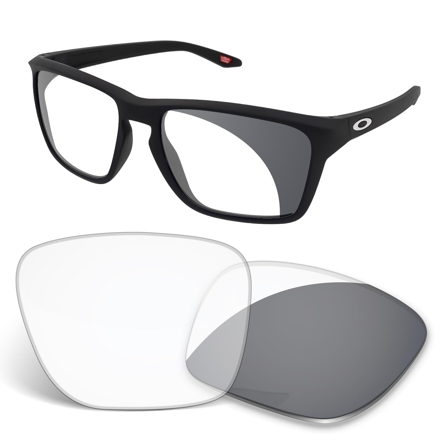 Lentes de repuesto de 1,5 mm compatibles con gafas de sol Oakley Sylas XL OO9448 de 60 mm, antiarañazos y resistentes a los impactos