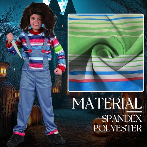 Disfraz Infantil Chucky Jumpsuit para Halloween miniatura 3
