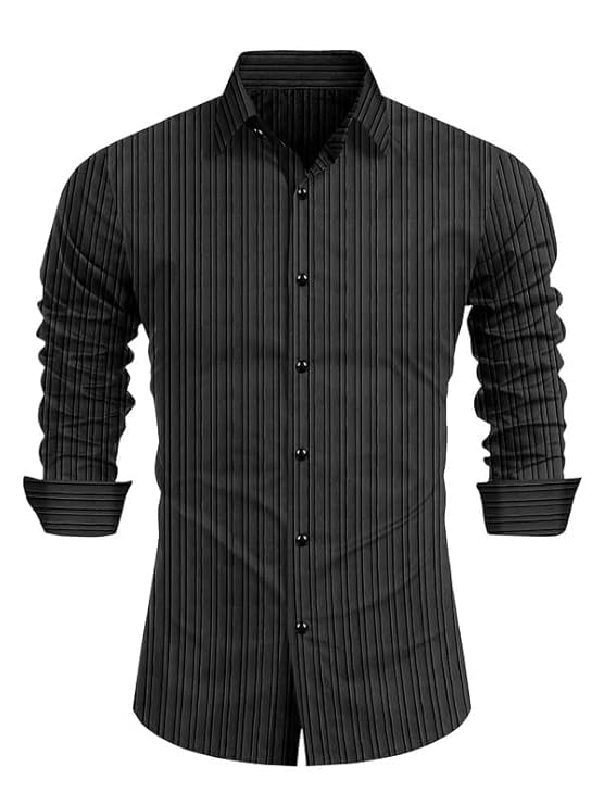Image of Men's Popcorn Texture Shirt