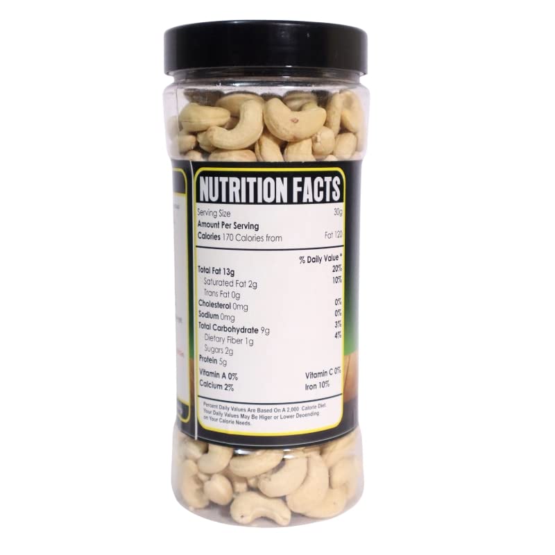 Image of Cashew Nuts Kaju Nutritious & Delicious Gluten Source of Minerals & Vitamins (1 KG)