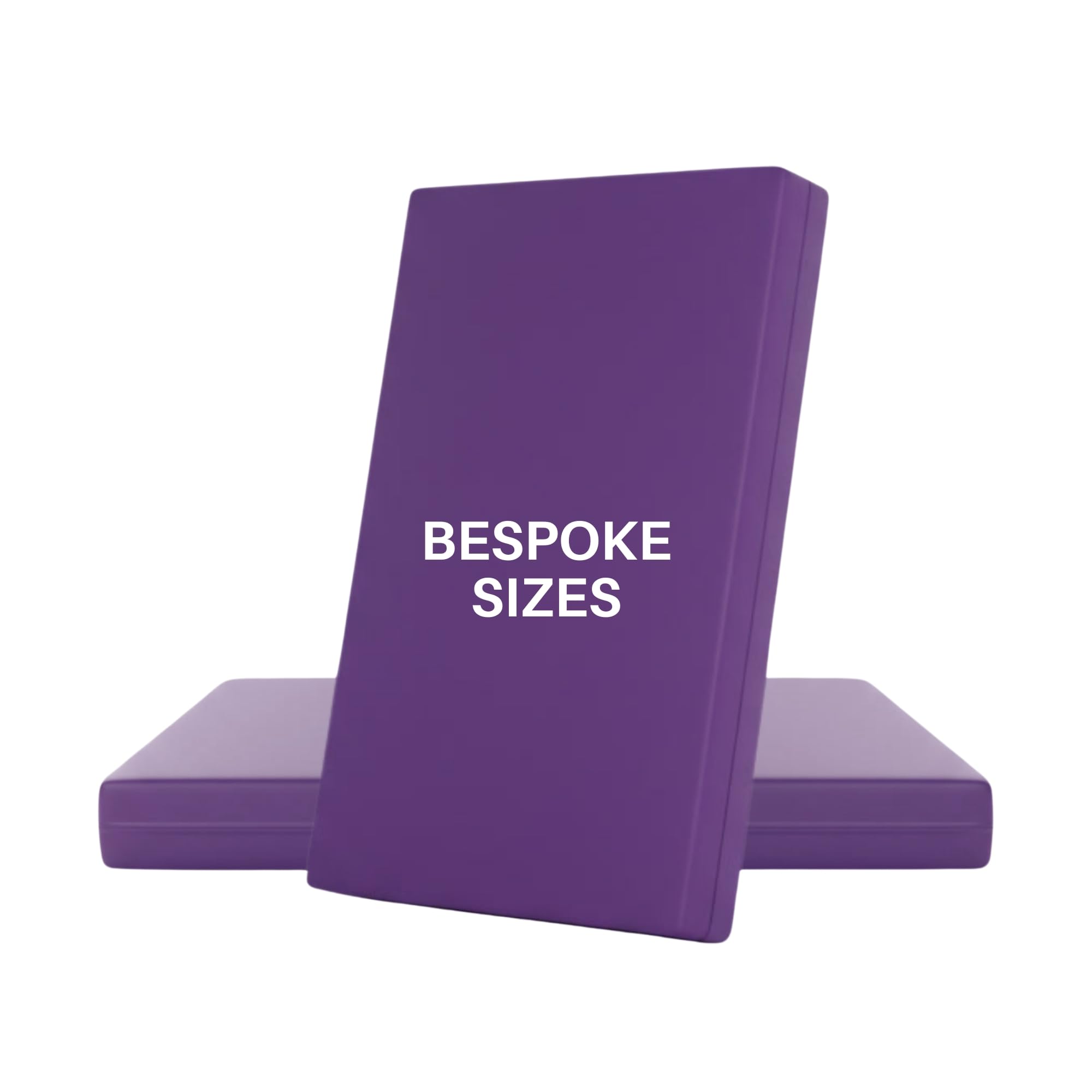 Custom Made Crash Mats Bespoke Gym Mats for Landing, Tumbling, Falling, Crashing Yoga Exercise Purple, 6cm Thick