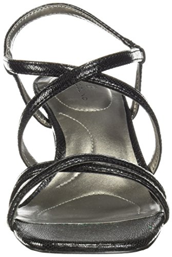 Bandolino Obexx Black Lizard Metallic Lizard 9 M - Image 4