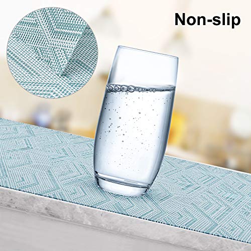 Aofmee Placemats, Placemats Set Of 6, Heat Resistant Place Mats, Washable Pvc Table Mats, Woven Vinyl Plastic Placemats For Dining Table, Non-Slip Stain Resistant Kitchen Table Placemats Easy To Clean #TOP3