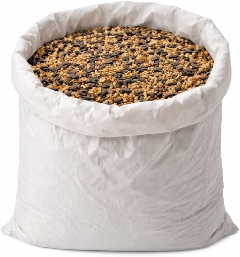 VITAL Vogelfutter für Wildvögel – Streufutter & Saatenmischung – Ganzjahresfutter mit Getreide und Sonnenblumen (20 kg)