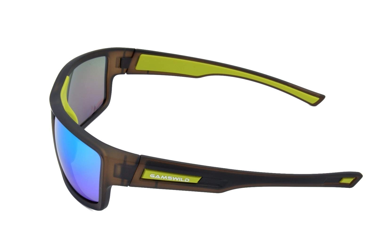 Gamswild Sonnenbrille WS6332 Sportbrille Skibrille Damen Herren Fahrradbrille Unisex | blau | grün | rot