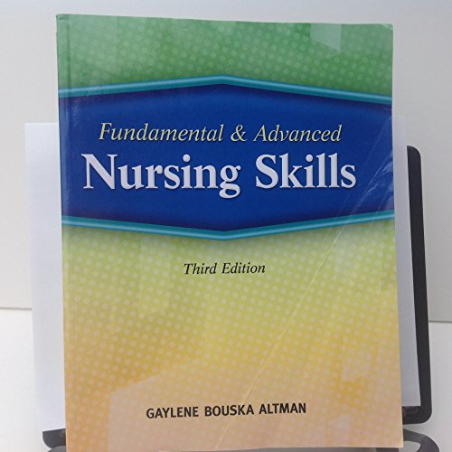 Fundamental and Advanced Nursing Skills