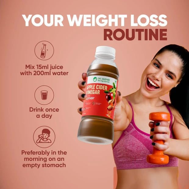 Dr. Vaidya's Apple Cider Vinegar Juice 400ml - Image 7