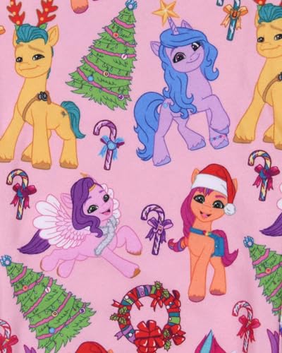 INTIMO My Little Pony: A New Generation Christmas Girls' Sunny Starscout Sleep Pajama Set4