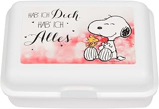 Snoopy - Contenitore per il pranzo con scomparti separabili, motivo: Peanuts