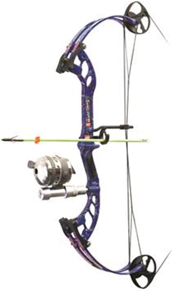 PSE Mudd Dawg Bow Fishing RT-3500 Reel PKG 30" 40 LBS Dk'd Blue