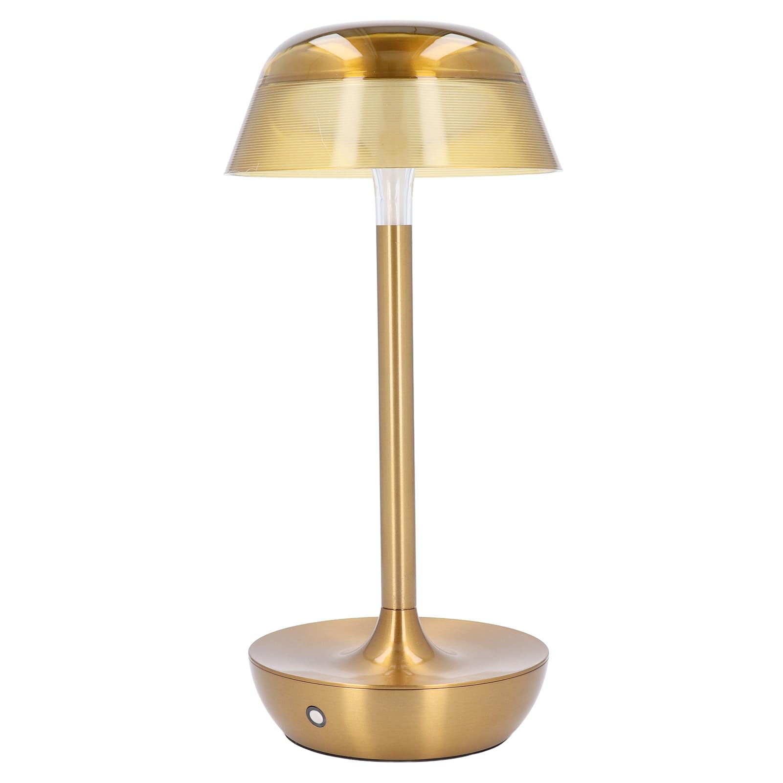 ZJchao Golden Cordless Table LAMP Rechargeable Touch Control 3 Color DIMMABLE Battery Powered for Multiple Scenes