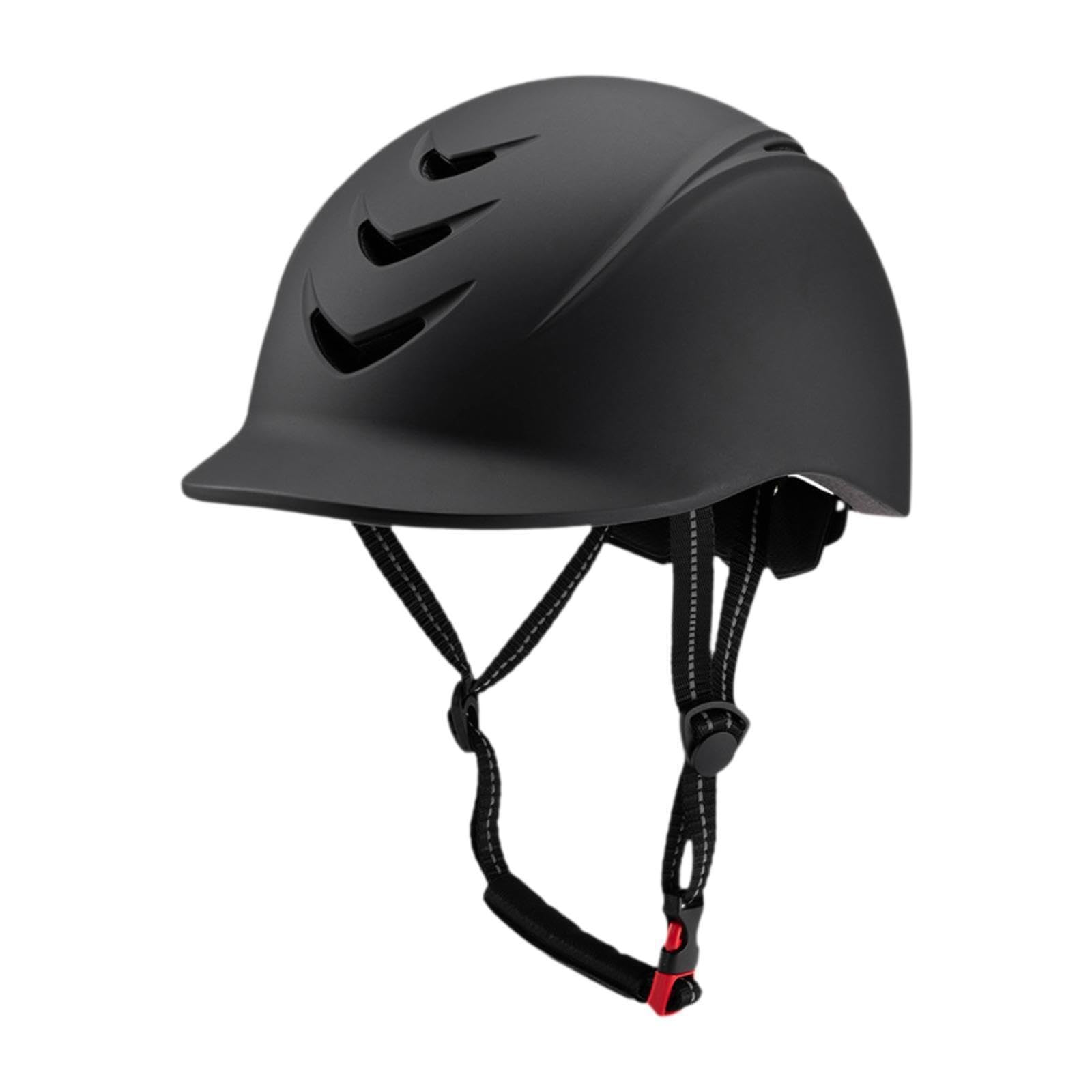 Casco da equitazione confortevole, regolabile, protettivo, leggero, ventilato, per gli appassionati di sport d'avventura all'aria aperta, equitazione,