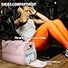 Gym Bag for Men Women, Sports Duffle Bags with Wet Pocket & Shoes Compartment, Water Resistant Overnight Weekender Duffel Bag - Pink