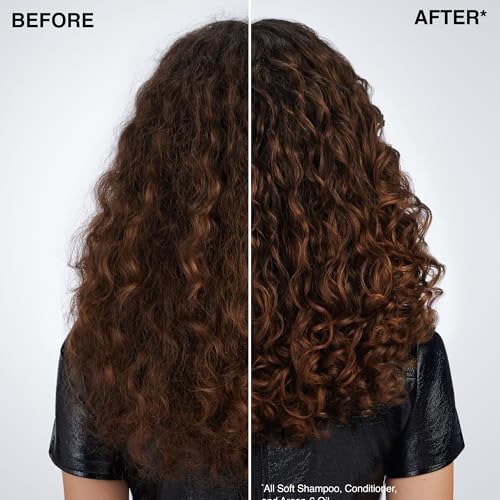 Image of Redken All Soft Argan-6 Oil Treatment For Dry Hair - Deeply Conditions Hair, Adds Softness and Shine With Argan Oil