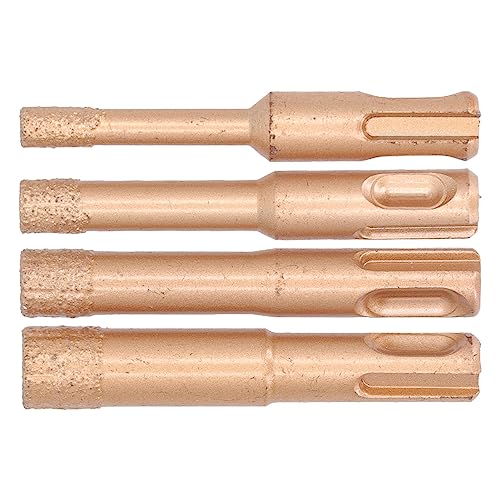 Kit de 4 brocas de carburo para vidrio y mármol miniatura 2