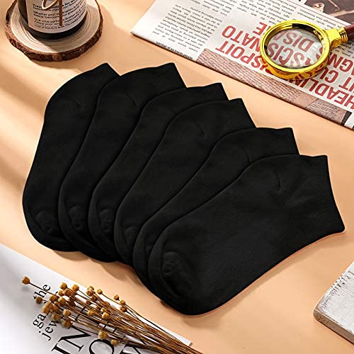 Image of Syhood 60 Pairs No Show Socks Bulk Low Cut Socks for Men Women Unisex Thin Cotton Boat Liner for Homeless Casual Sports Tab