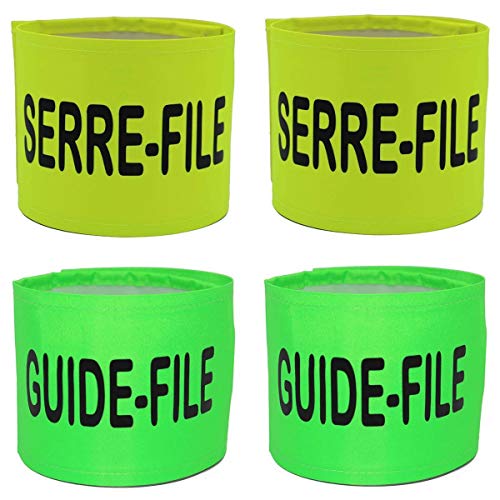 PATOUTATIS - Lot 4 brassards sécurité serre file et guide file