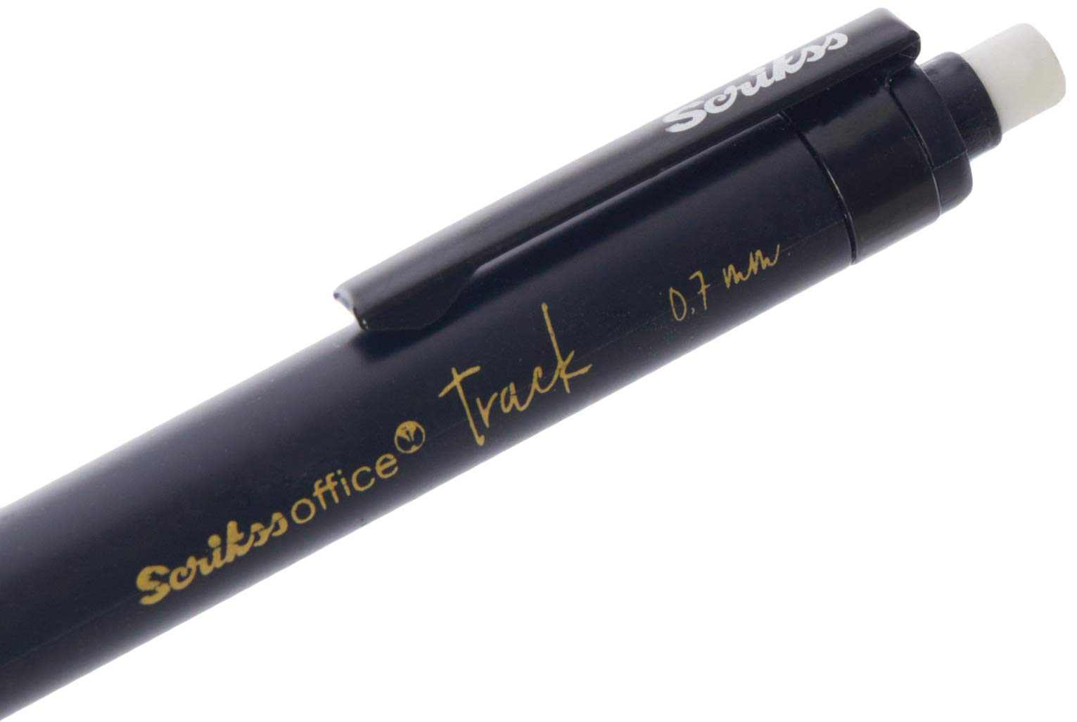 Scrikss Office Track - Portaminas (0,7 mm), color dorado