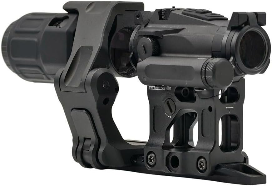 1x20mm Red Dot Sight + G33 3X Magnifier + 2.26" Universal FTC Mount & Fast Miniature Mount - 4 Piece Set Combo，4 Style Multi-Reticle System，3 Night Vision Brightness Settings，Fits for 20mm Rail