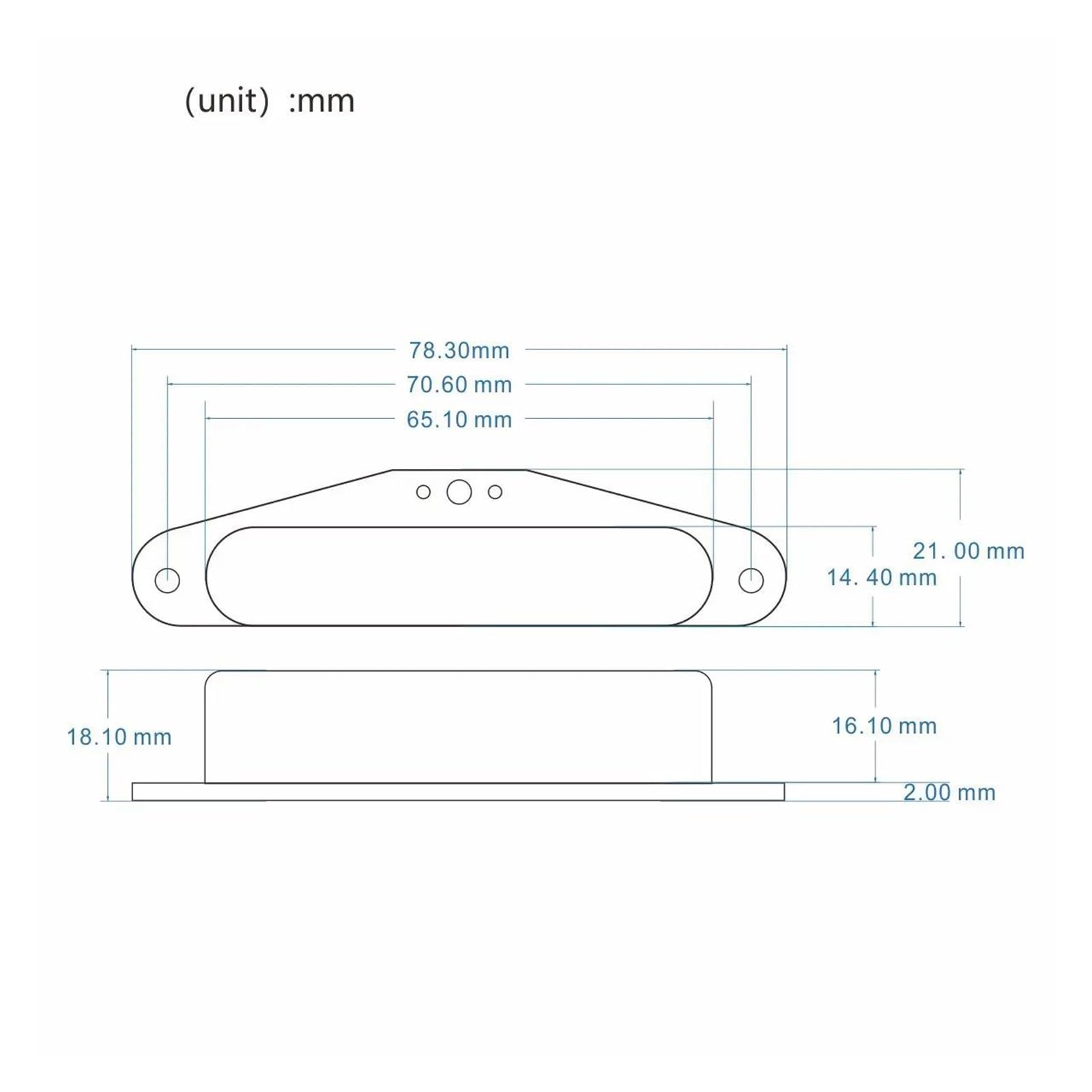 Ein Alnico 5 Single Coil Tonabnehmer Für Die Halsposition Einer E Gitarre Erhältlich In Chrom/Gold Oder Schwarz(Golden)