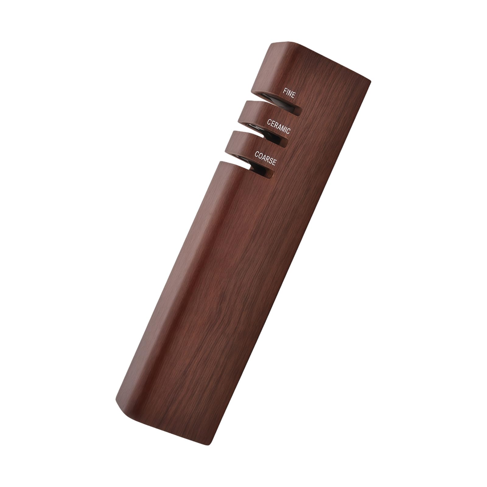 Nucelit Wood Knifes Sharpener, Handheld Manual Knifes Sharpener Tools Manual Sharpeners for Sharpening Kitchen Knives Gifts Tool