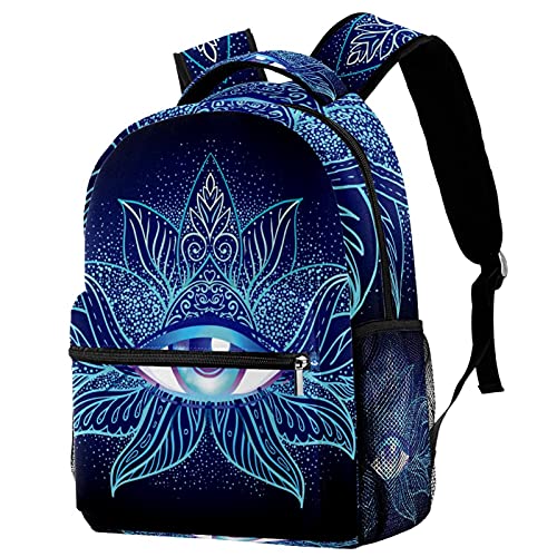 Sac à dos femme grande capacité avec motif rétro multicolore chic