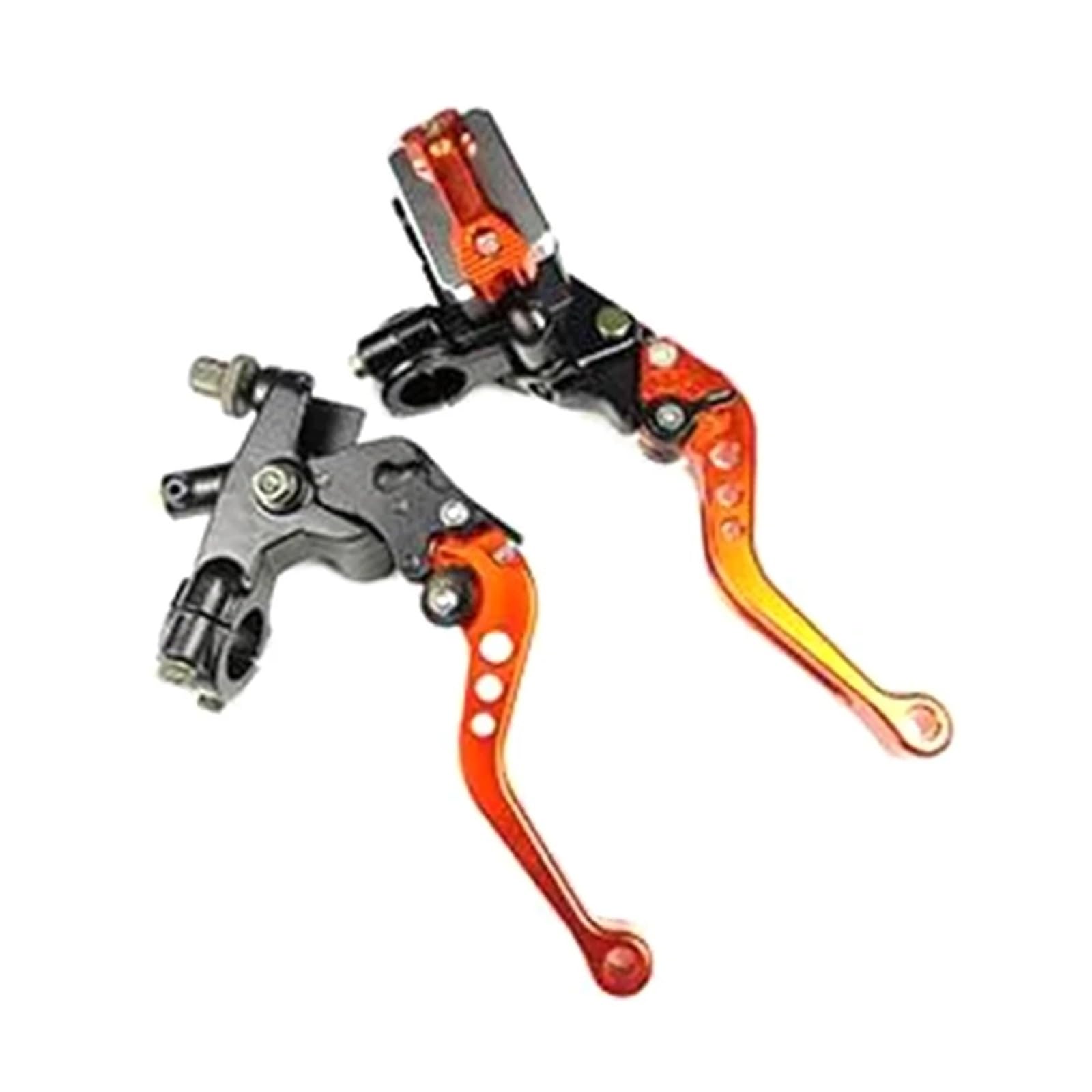 Ktebnwosd Orange Universal 7/8" 22Mm 6 Colors Motorcycle Front Brake Clutch Cylinder Hydraulic Pump Lever Brake Clutchs Levers