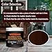 WERBME Leather Recoloring Balm & Color Restorer - Multipurpose Dye & Paint for Faded Leather Couches, Car Seats, Shoes | Fix Scratches on Clothing, Furniture & Accessories(Dark Brown)