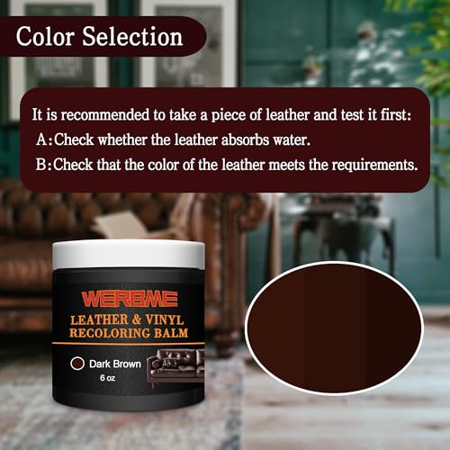 WERBME Dark Brown Leather Balm
