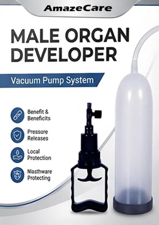 Image of Personal Care Suction Wellness Manual Therapy Device Pump with 2 soft ring air release