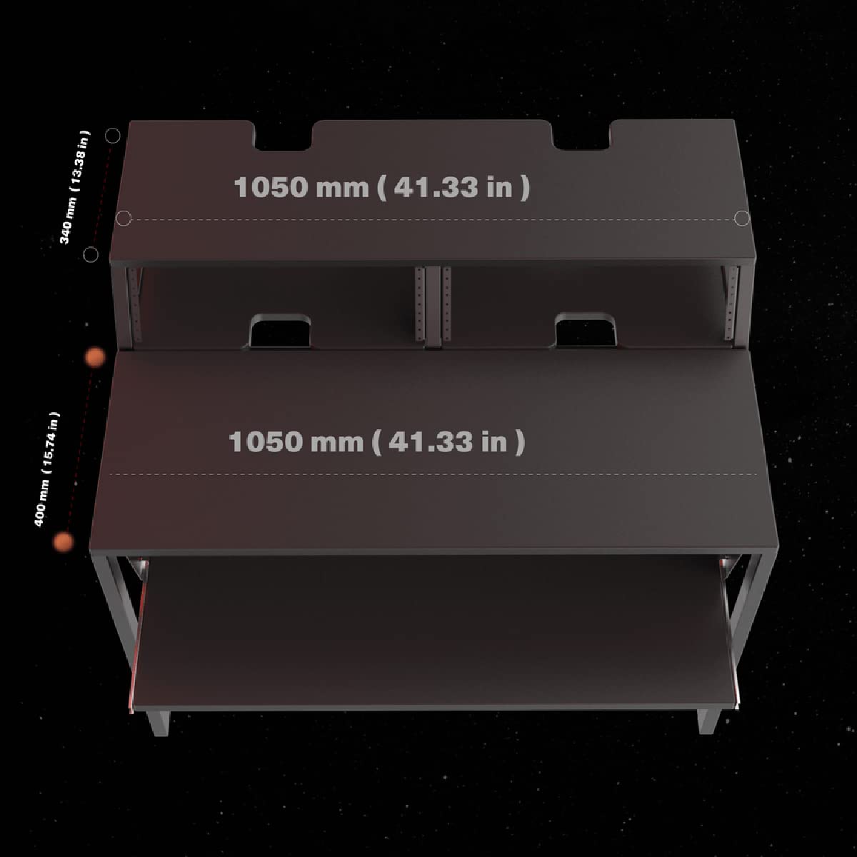 Amazon | wavebone Star Rover Black ブラック DTM向け スタジオデスク 