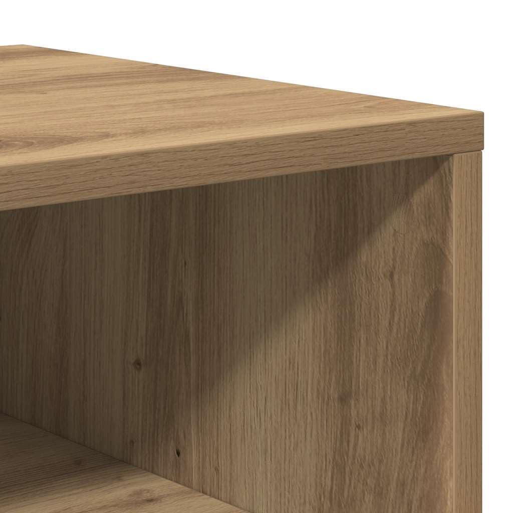vidaXL Meuble TV chêne Artisanal 150x33,5x45 cm Bois d'ingénierie
