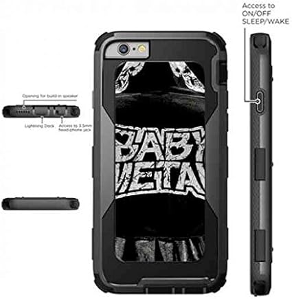 Amazon Babymetal ベビーメタル ケース メタルバンド ロゴデザイン Babymetalケース Ipod Touch 6th Babymetal バックカバーケース Spicytulede ケース