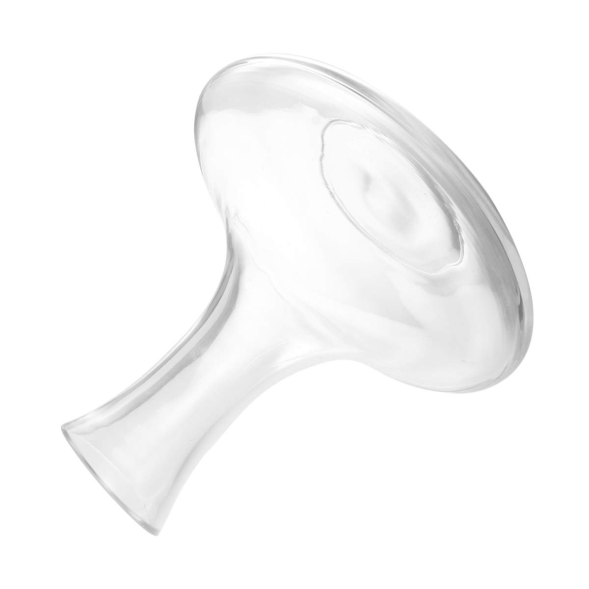 Angoily Decanter per Vino in Vetro Funzione di Potenziamento Aroma e Decorazione per Casa e Bar, Caraffa Elegante e Distributore Bibite