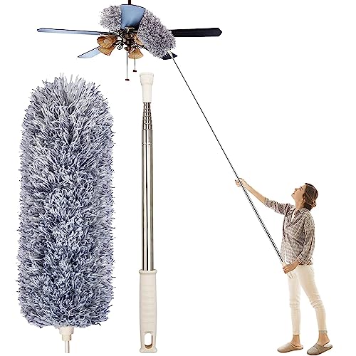 Image of KBS Bottle Cleaning Brush Silicone Long Handle for Water Bottle Containers Vase and Glass Sports Bottle Cleaner for Home and Kitchen Accessories Item (1-BOTTLEBRUSH+1-FEATHERDUSTER)