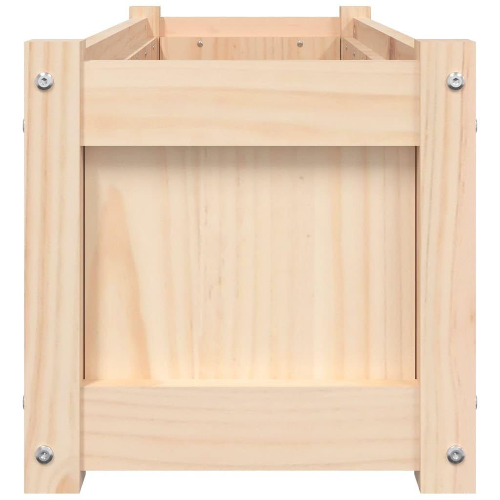 Générique Sadzarka na rośliny z litego drewna sosna 90x31x31 cm