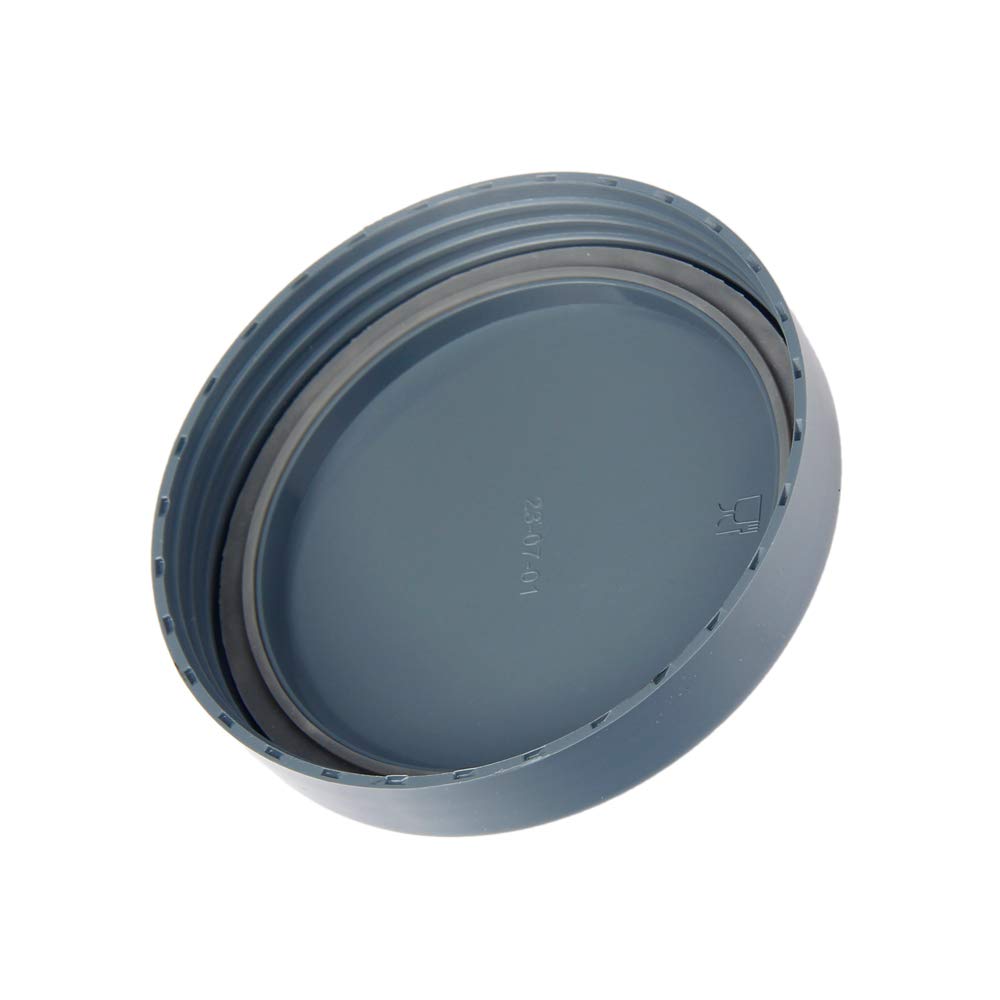 Couvercle De Rechange Pour Nutribullet 600W/900W - Joint Inclus - Diamètre 100mm - Gris - Compatible Modèles Récents