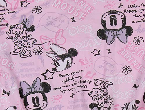 Disney Minnie Mouse Girls' Graffiti Art T-Shirt2