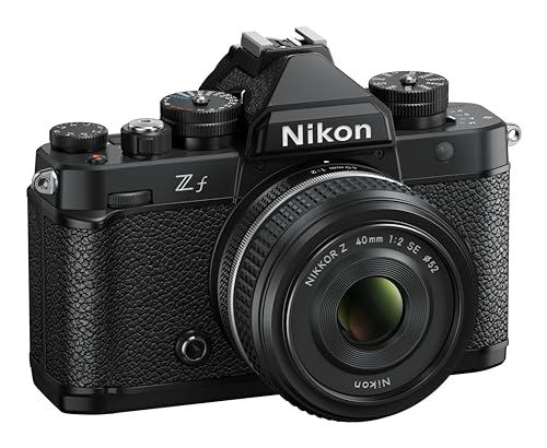 Nikon Zf + Z 40mm f/2 SE + SDXC 128GB, Fotocamera Mirrorless, Full Frame, 24,5 MP, Monitor...