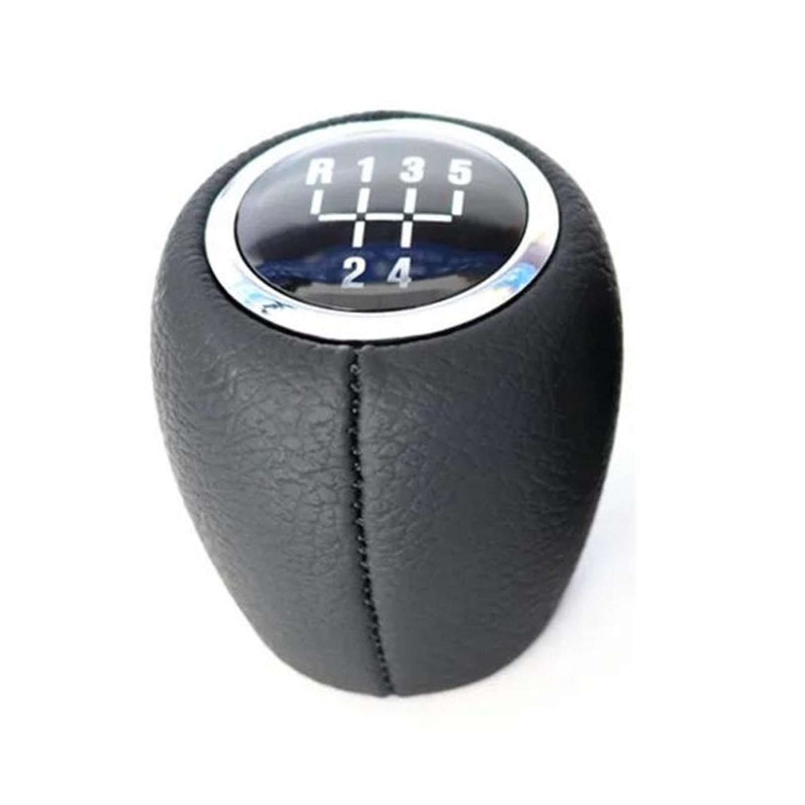 HXVGEGKPYK Gear Stick Knob Leather 56 Speed MT Gear Shift Knob Gearshift Manual Auto Car Shifter Lever Stick Arm Pen Ball for Chevy for Cruze 2008-2012 Gear Lever Knob(5-Speed)