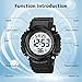 kieyeeno Reloj de pulsera para hombre, militar Imagen de kieyeeno Reloj de pulsera para hombre, militar