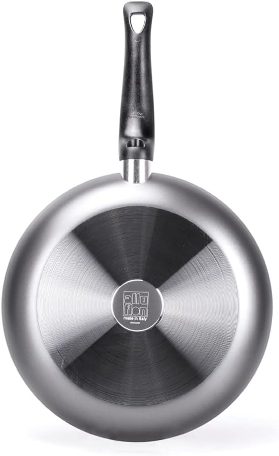 Vesuvia Renew pan Set 24+28 cm, for Each hob excluding Induction. Recycled Aluminium from cans. Made in Italy