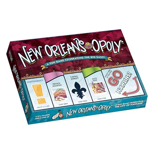 New Orleans-opoly juego de mesa standard miniatura 1