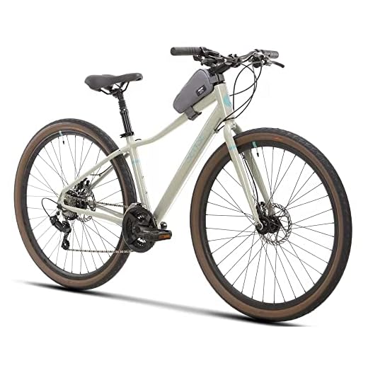 Bicicleta Sense Urbana Move Fitness 2023 Shimano 3x7 Velocidades Freios a Disco Tamanho 15 (Cinza Azul, 15)