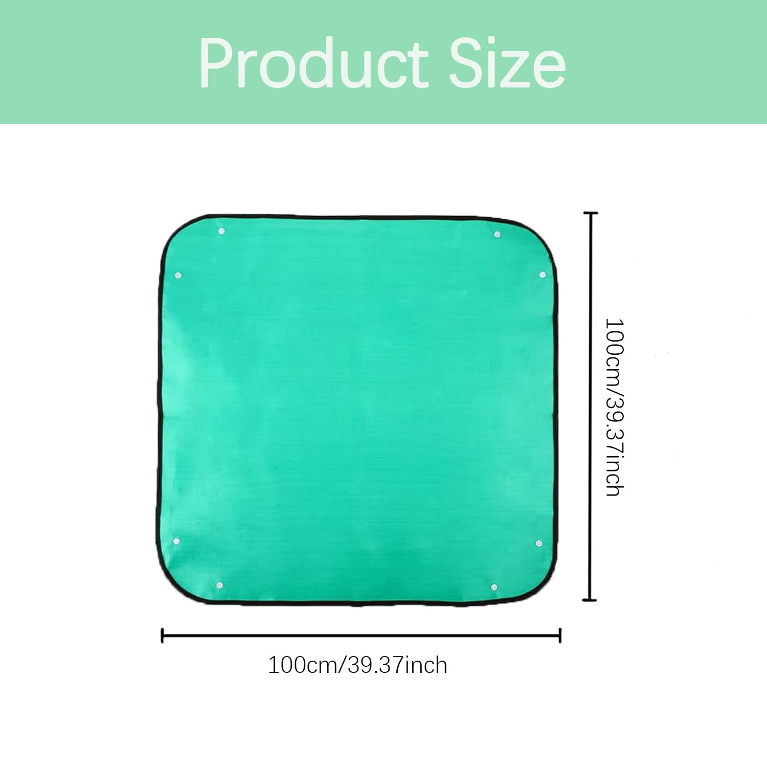 Foldable Waterproof Gardening Mat, Portable Replanting Tray for Indoor/Outdoor Plants - Image 2