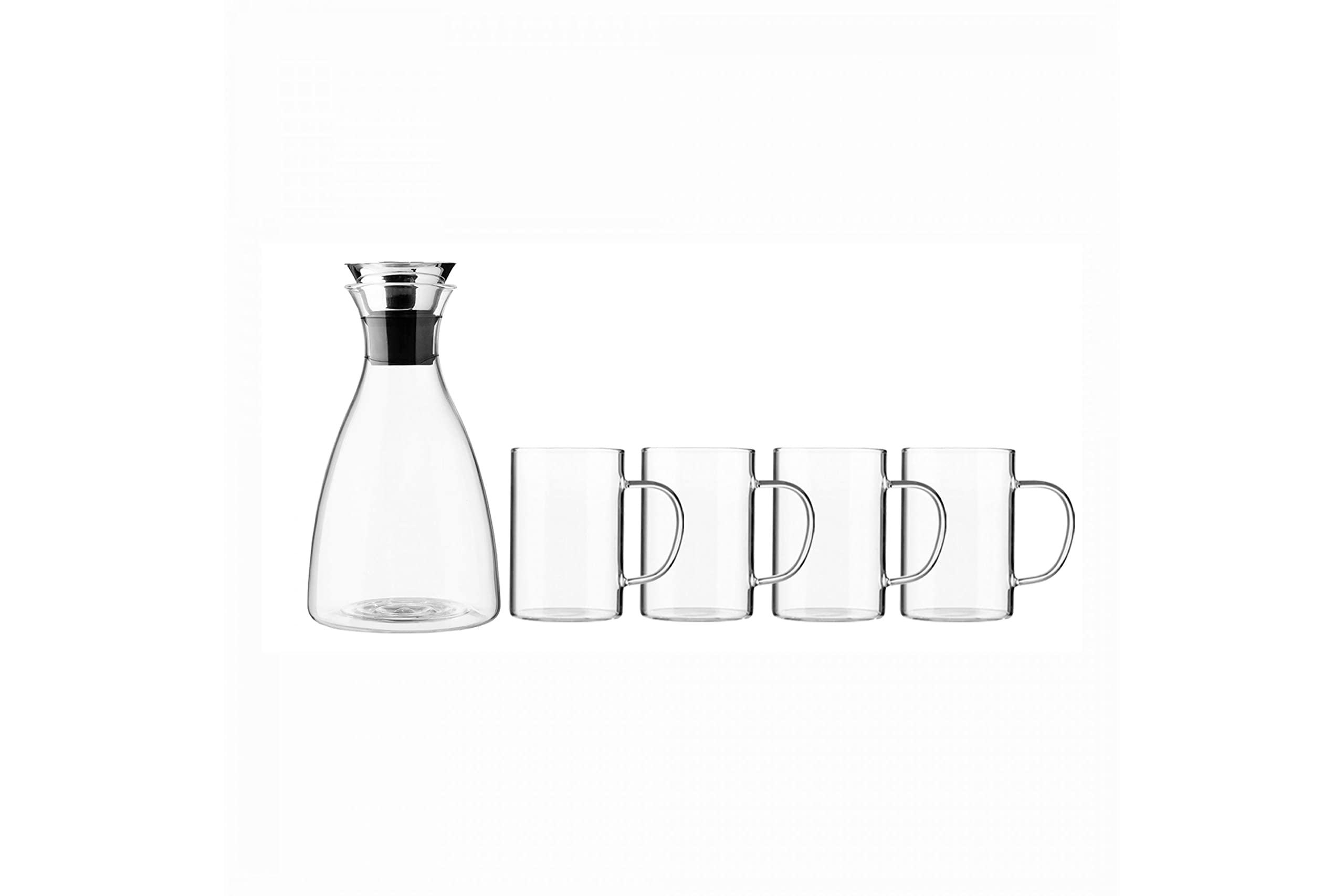 PAN Home Ronan 5-Piece Drink Set - Clear