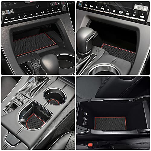 Tapetes Anti-polvo para Toyota Avalon 2019-2022 Rojo miniatura 7