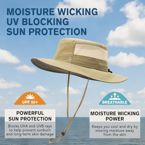 Sombrero SunShield con protección UPF 50+, ala ancha miniatura 2