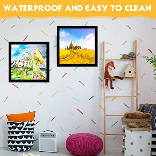 6 Pcs Diamond Art Frames Magnetic Picture Frame 12 X 12 Inch Frames For Diamond Painting Pictures Self-Adhesive Diamond Art Frames Painting Frames For Wall Window Home Office Photo Display #TOP5